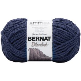 Bernat Blanket Big Ball Yarn Gray Blue