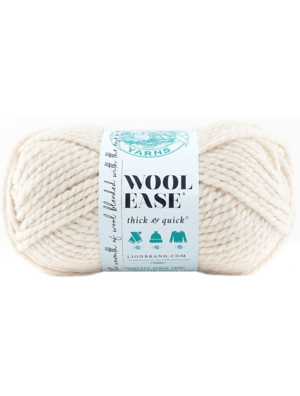 Lion Brand Wool-Ease Thick & Quick Yarn-Fisherman (NM01067202_b2b)