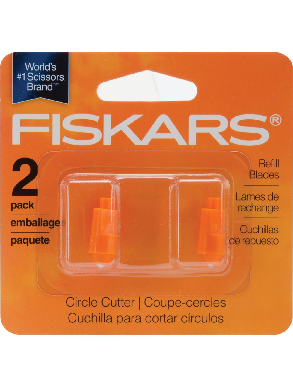 Fiskars Circle Cutter Replacement Blades 2 Per Pkg For F9380