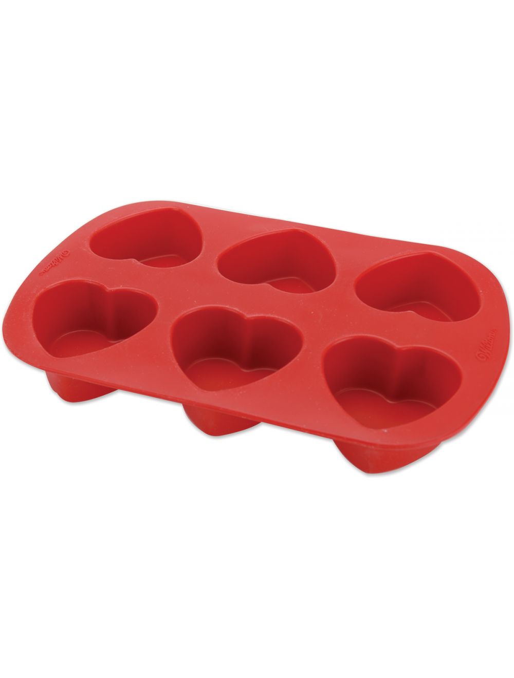 Wilton 6 CAVITY SILICONE HEART MOLD - The Westview Shop