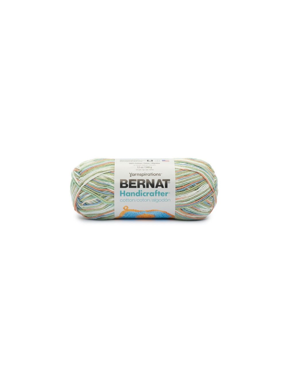 Bernat Handicrafter Cotton Yarn 340g - Ombres-Stoneware Ombre