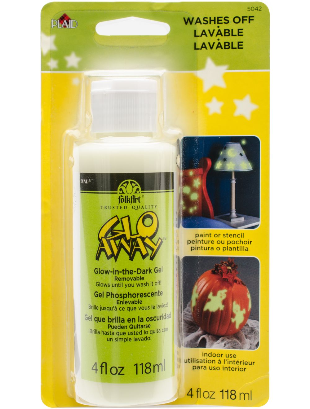 Glow In The Dark Paint 4oz Glo Green