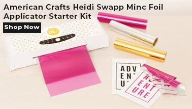 American Crafts Heidi Swapp Minc Foil Applicator Starter Kit